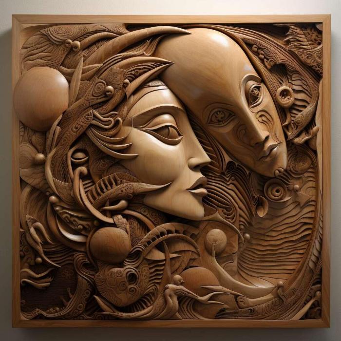 نموذج ثلاثي الأبعاد لآلة CNC 3D Art 